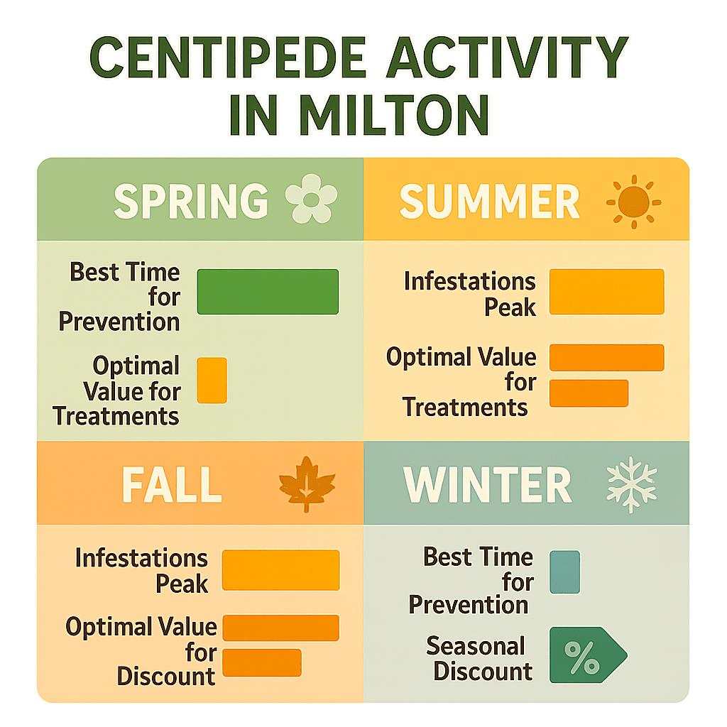 Schedule Centipede Treatments in Milton