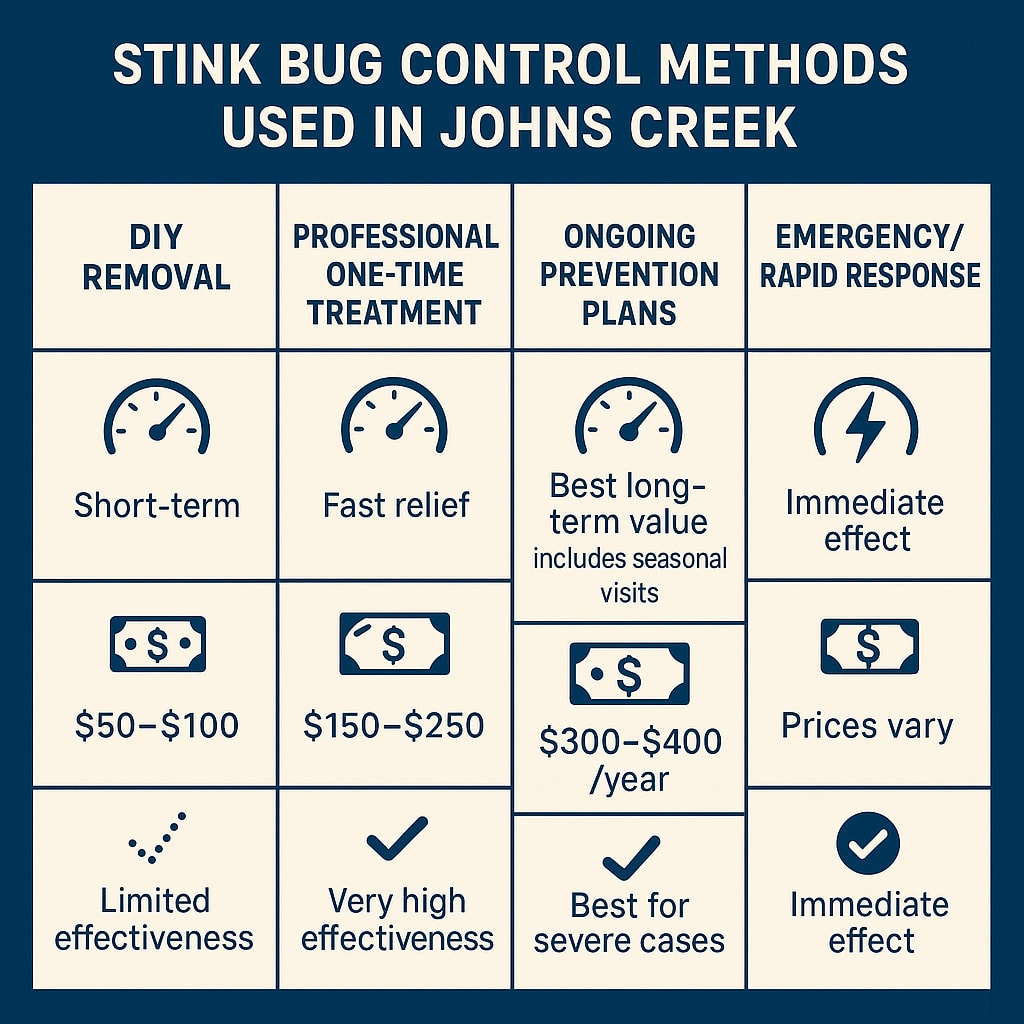 Cost of stink bug exterminator Johns Creek