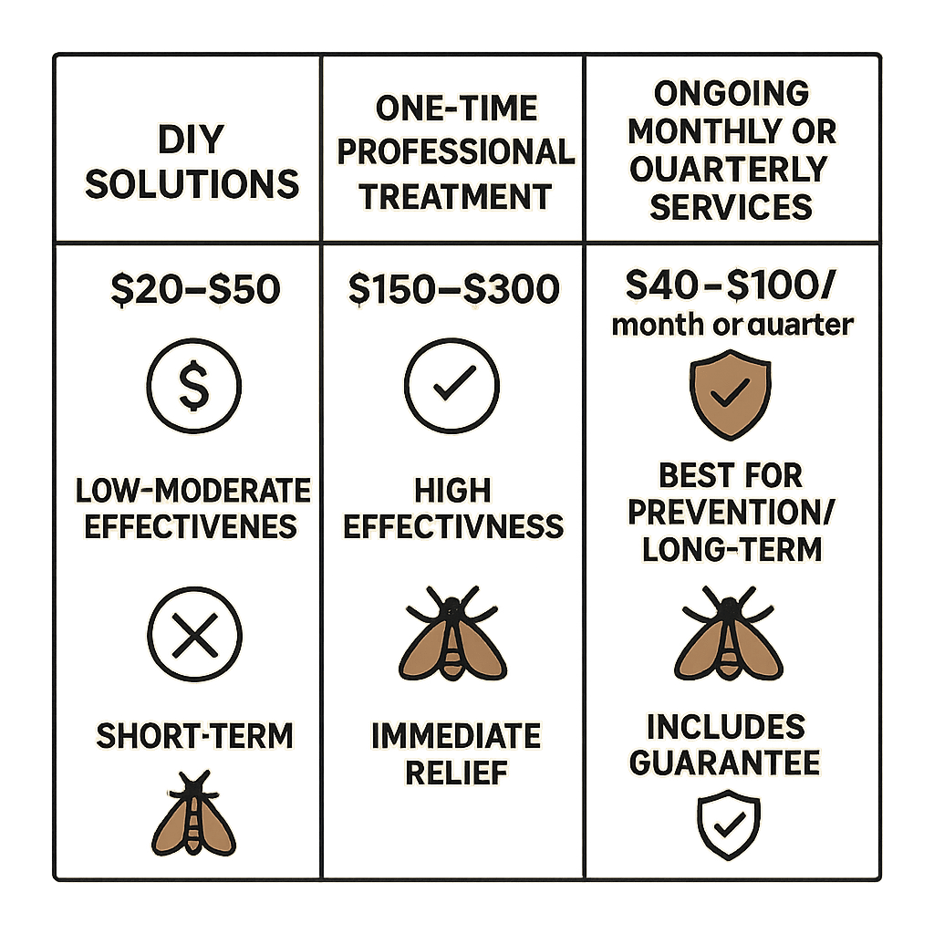 Cost of moth control Roswell Georgia