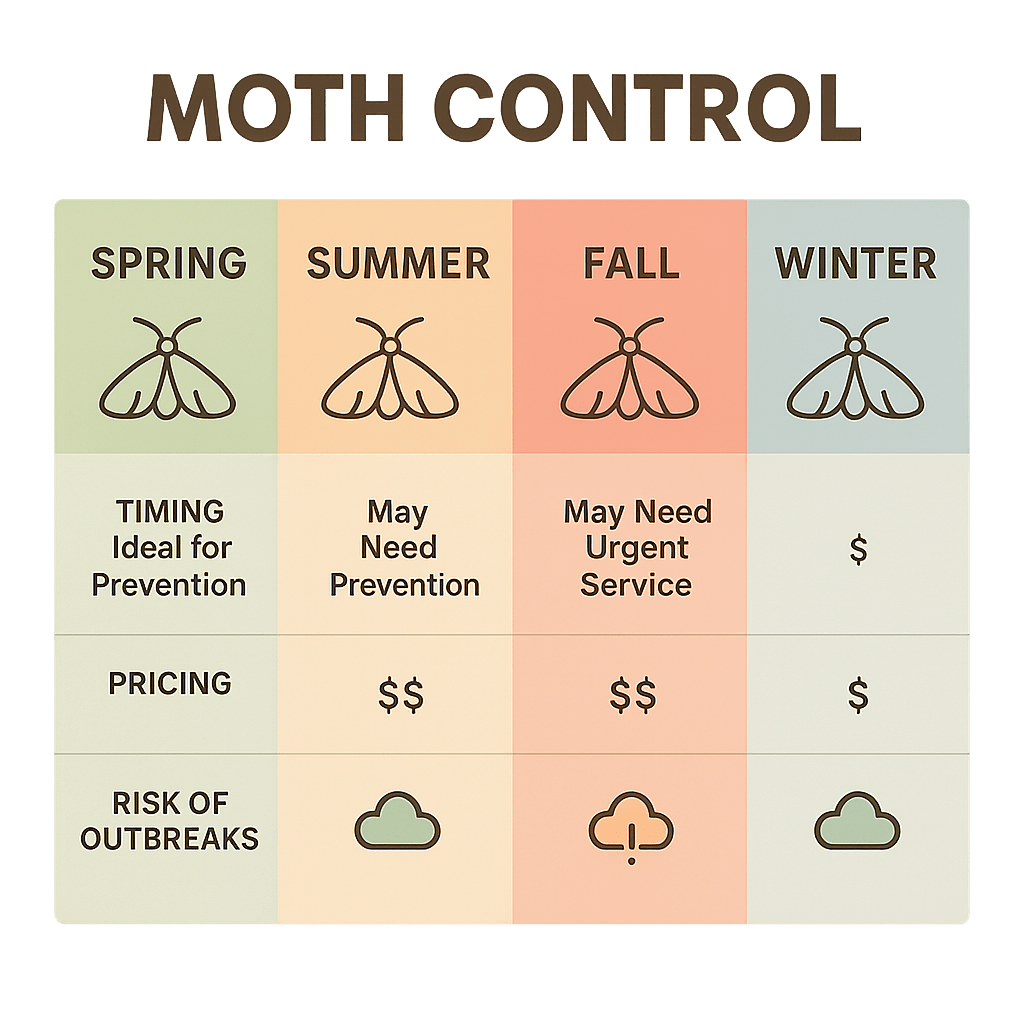 Top-Rated Moth Control in Milton