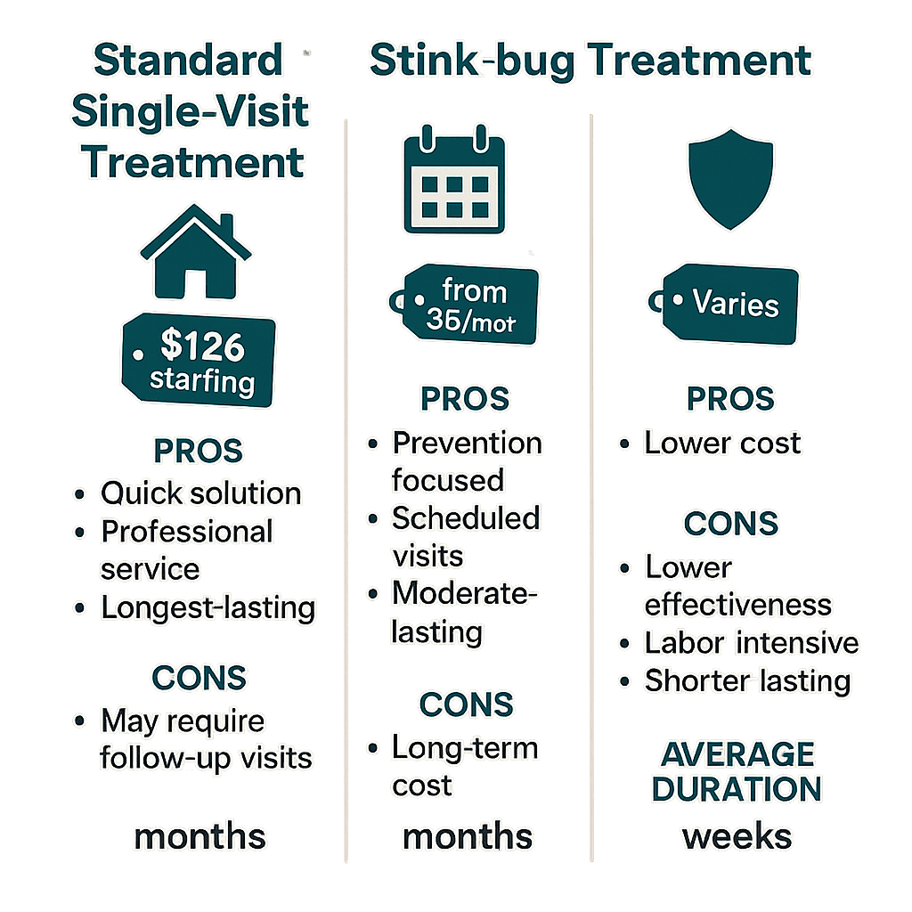 Stink bug control cost Druid Hills, GA