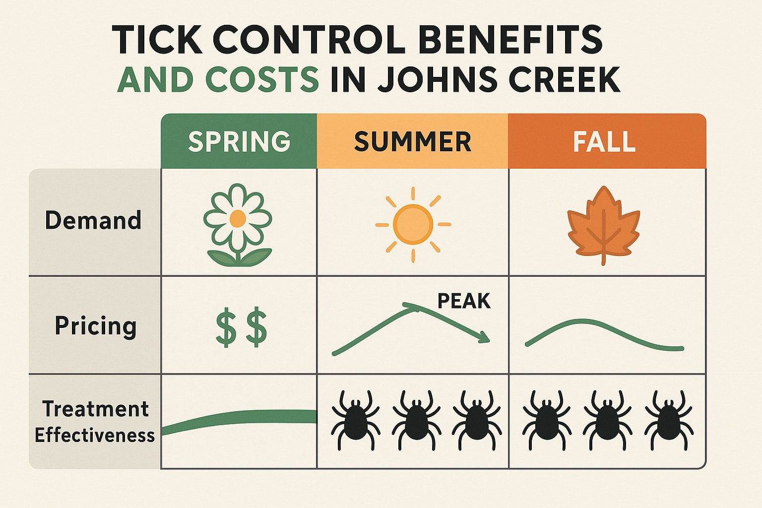 When to Tackle Tick Control in Johns Creek