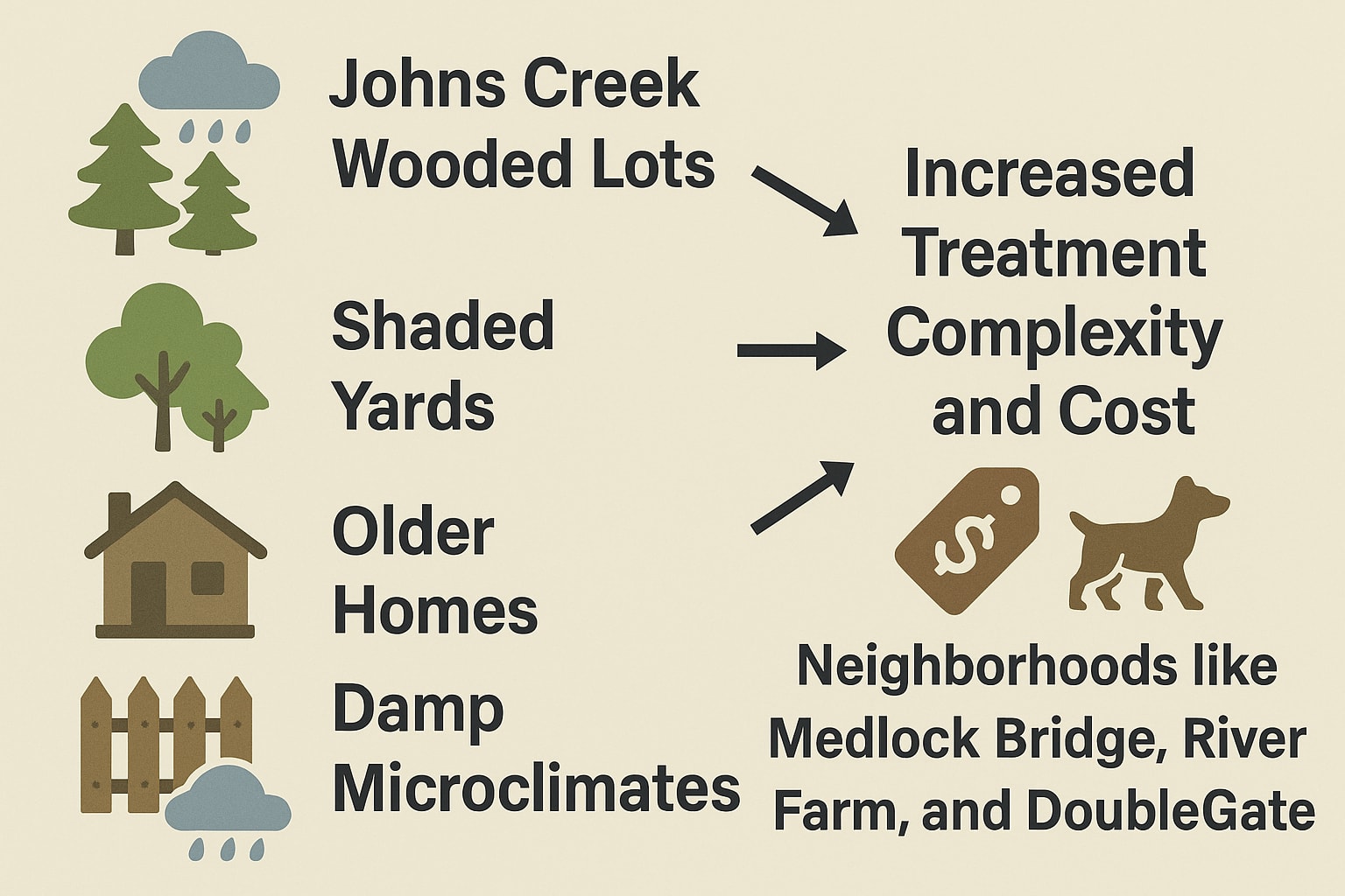 Increased Treatment & Emergency Tick Control in Johns Creek