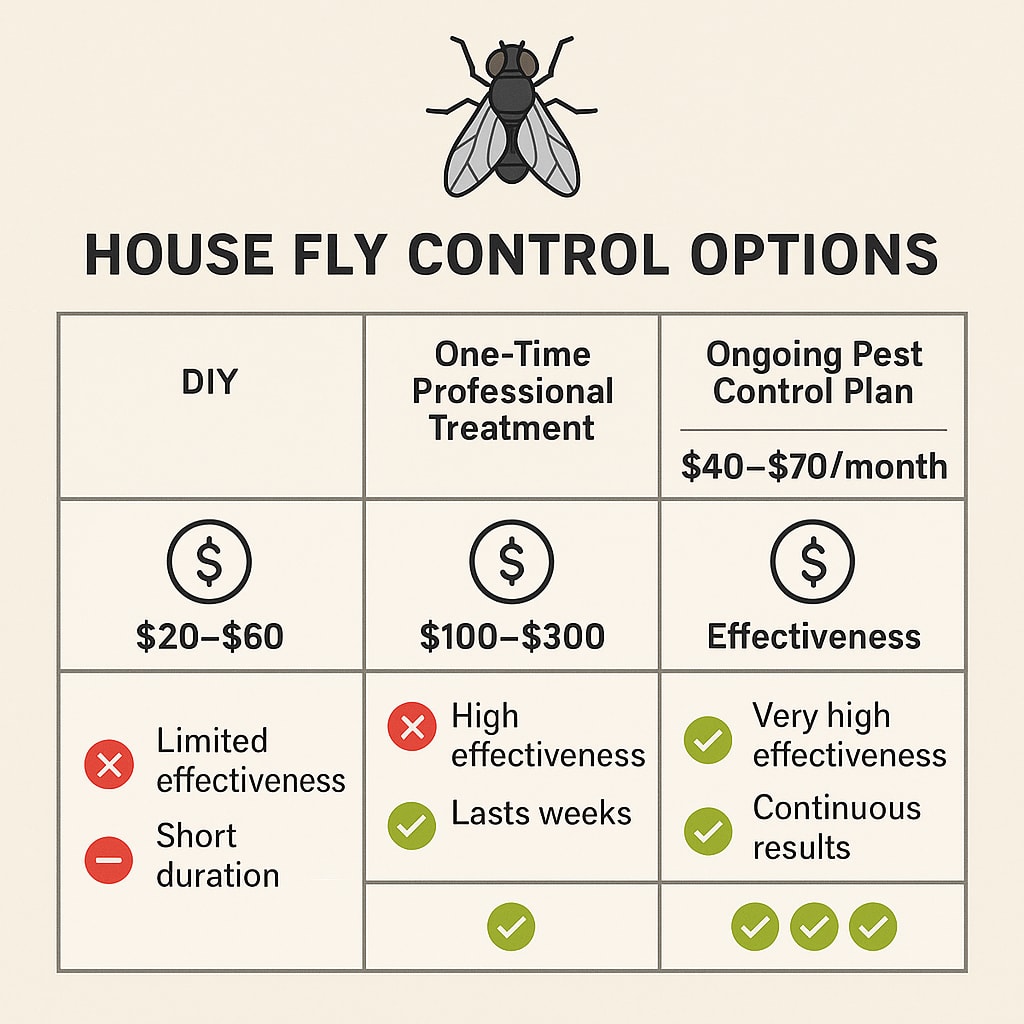 House fly control cost Dunwoody GA