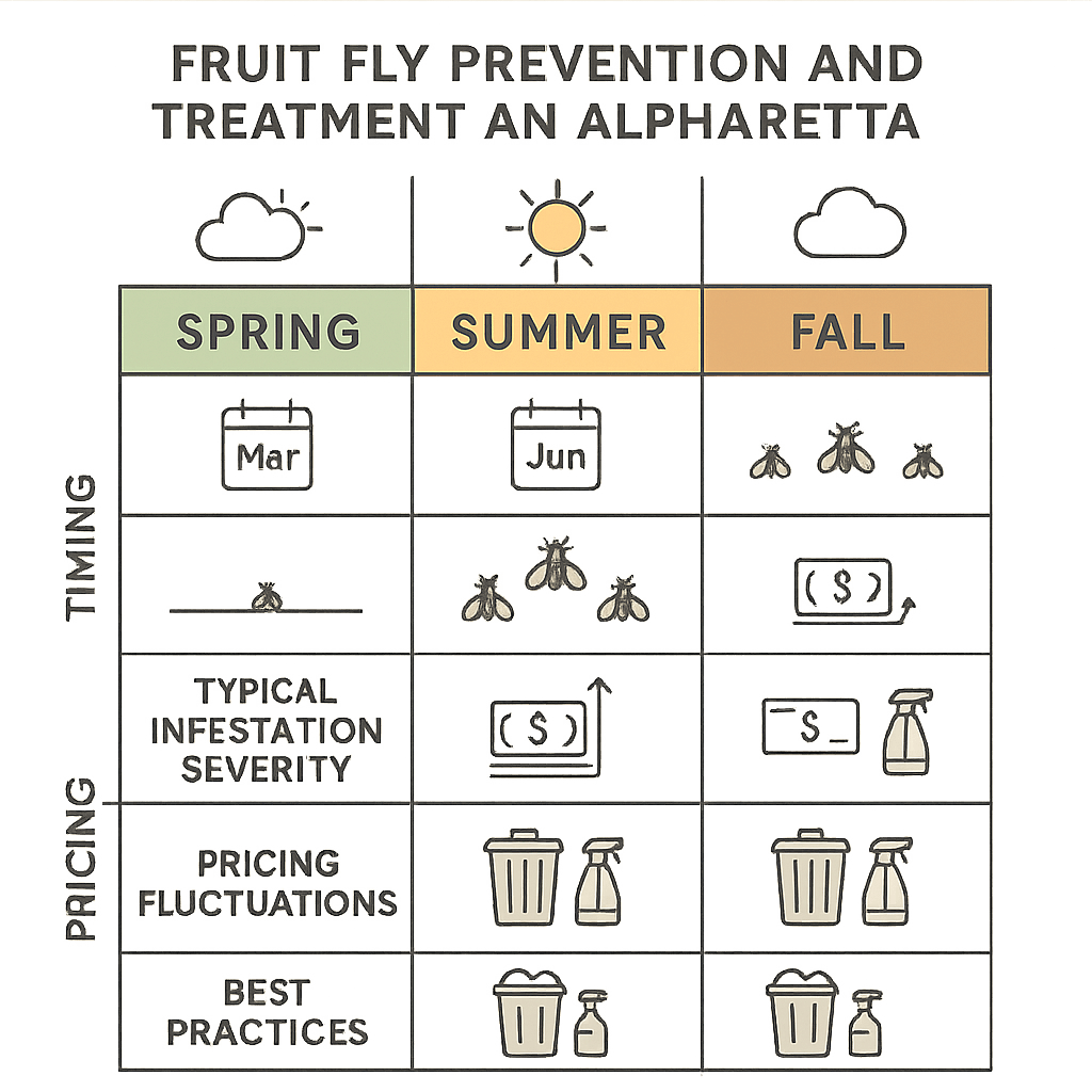 Timing and Seasonality Matter for Fruit Fly Control in Alpharetta