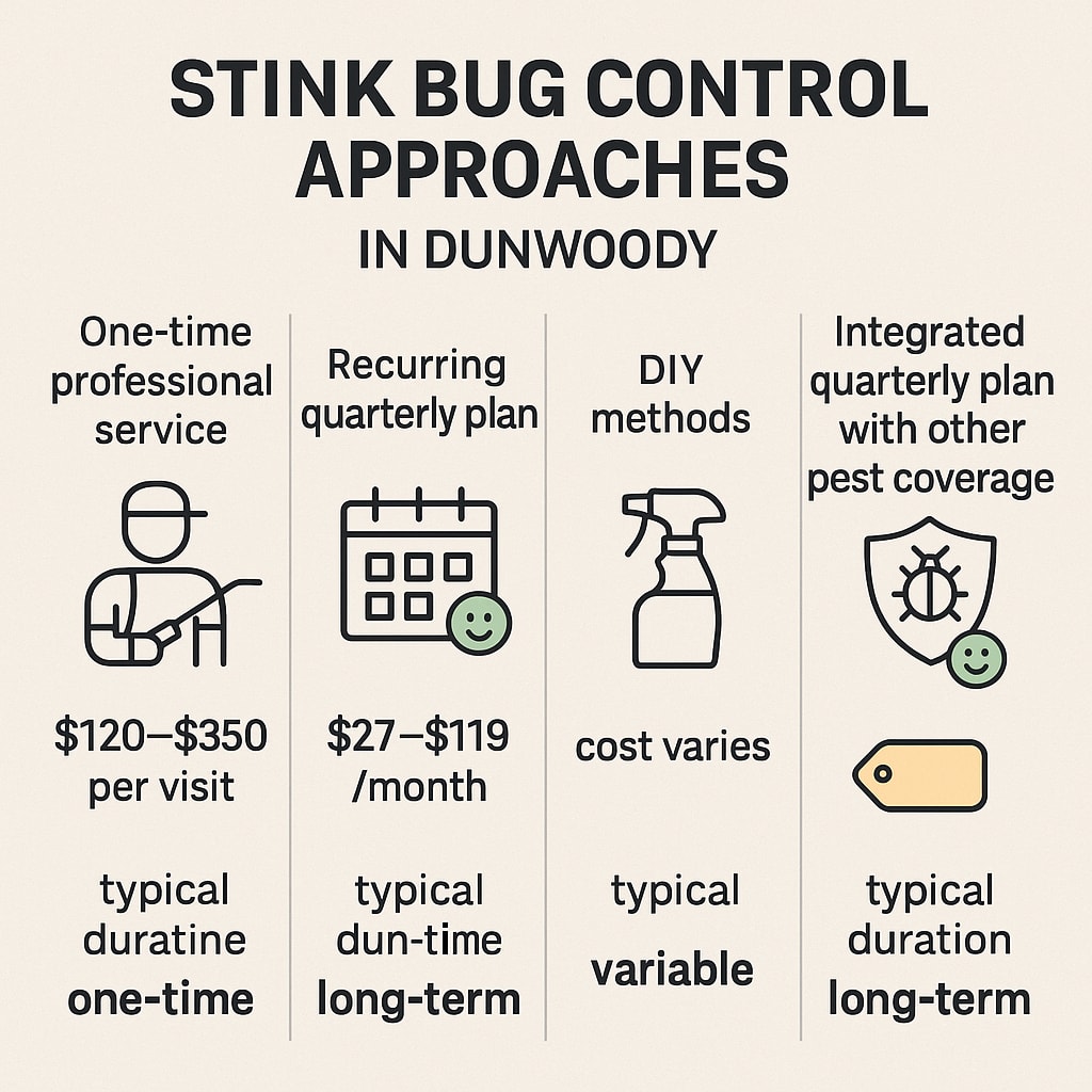 Stink bug control cost Dunwoody, GA