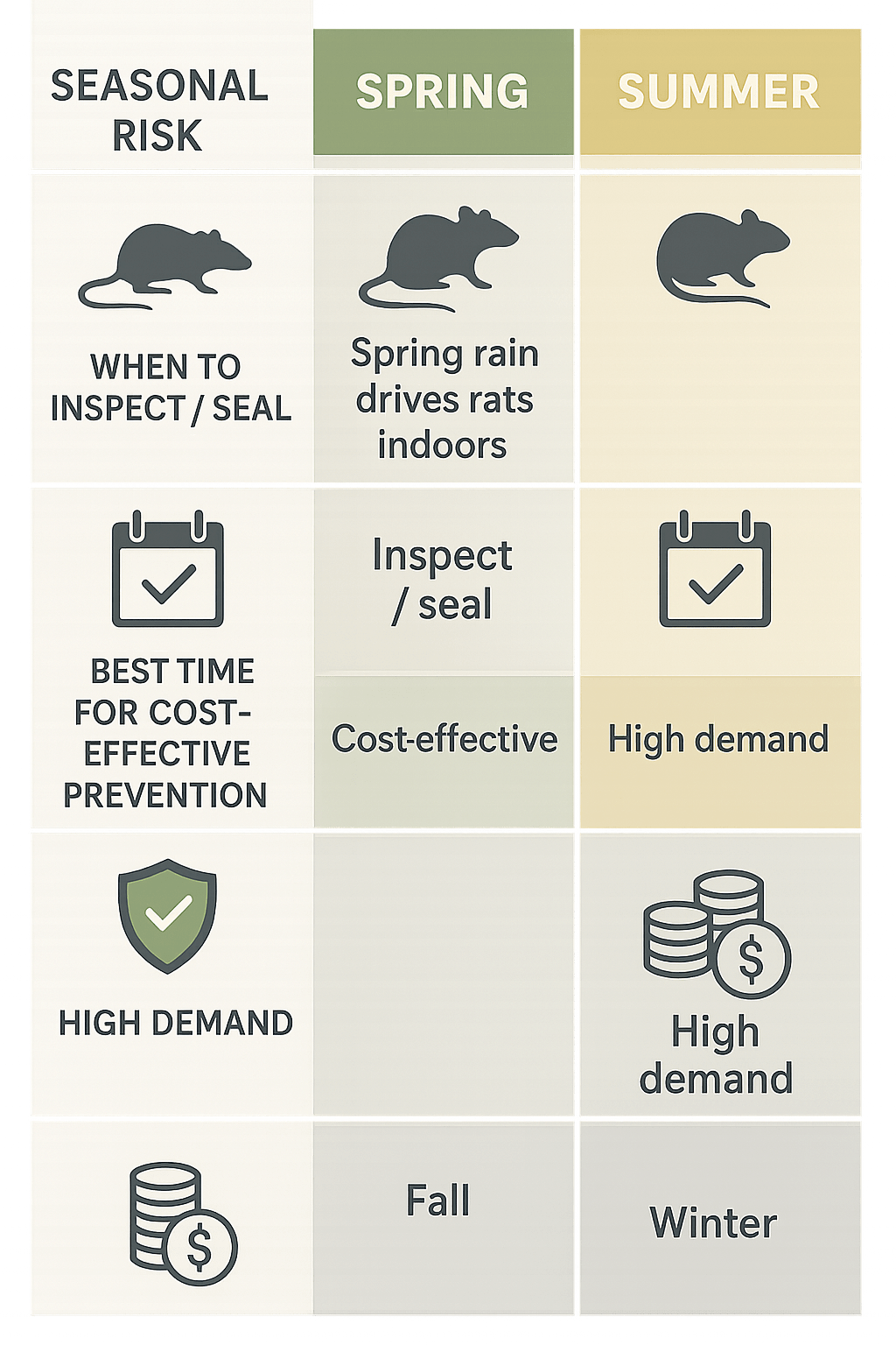 Seasonal rat risk in Johns Creek