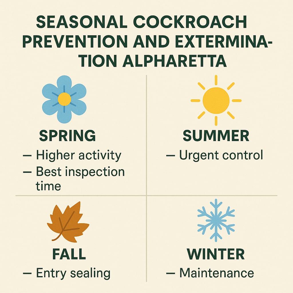 Take Action Against Cockroaches in Alpharetta