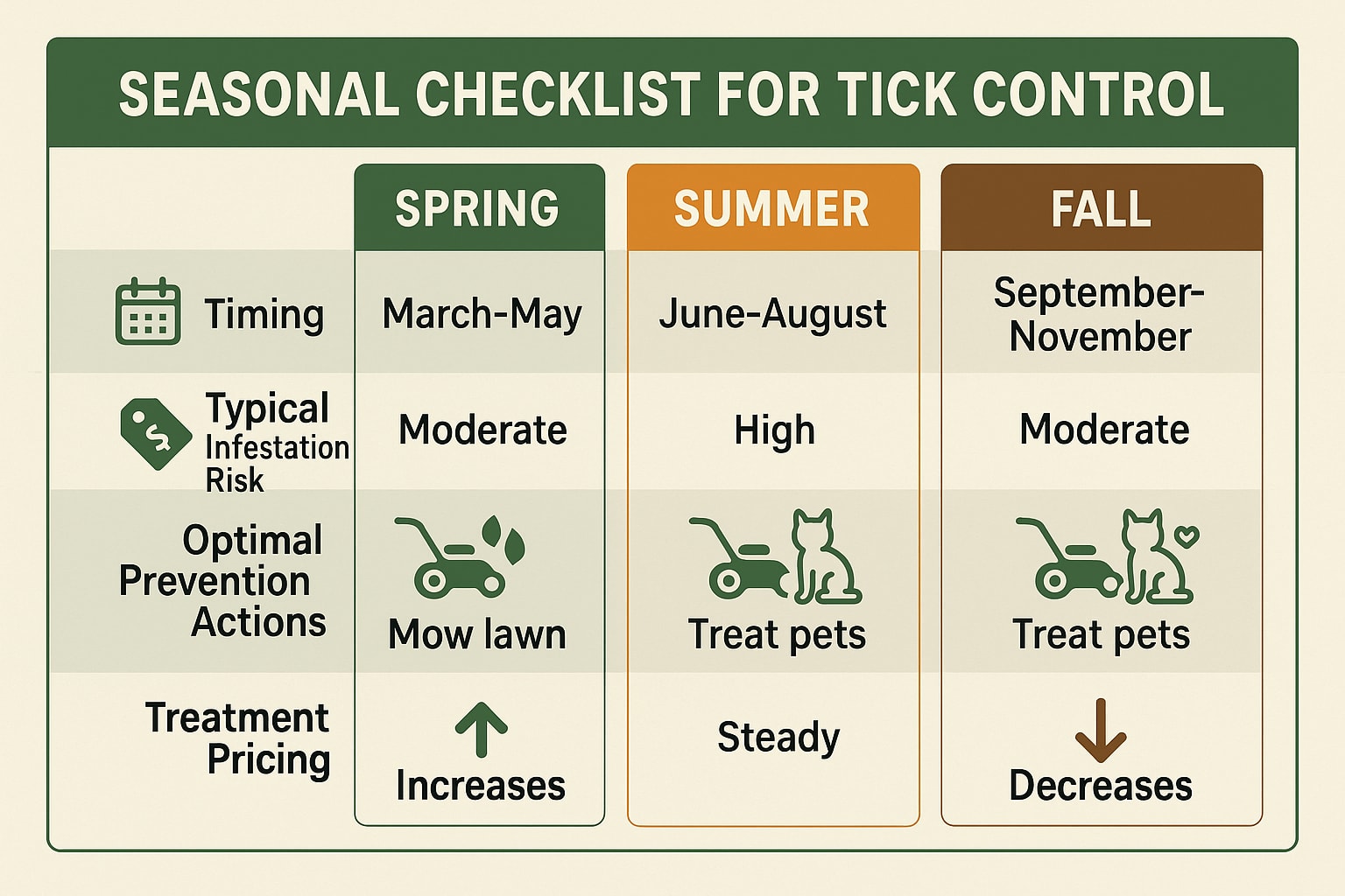 When's the Right Time for Tick Control in Roswell?