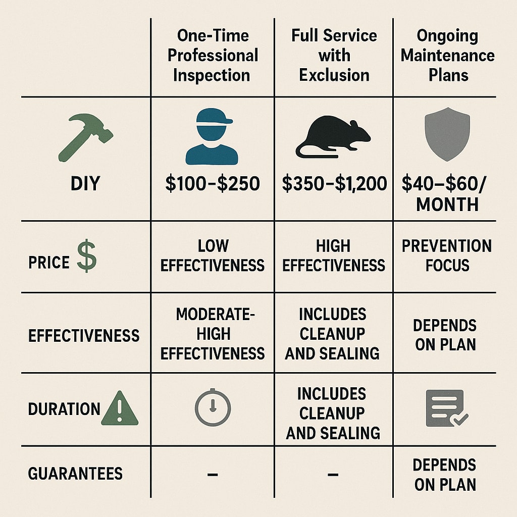 Price of rat inspection Alpharetta