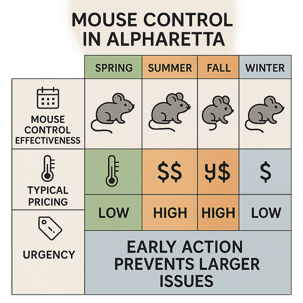 Best Time to Book Mouse Control in Alpharetta