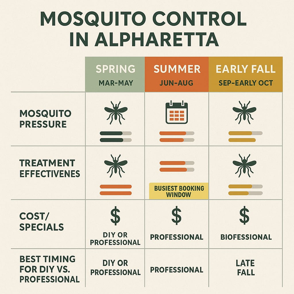 Schedule Mosquito Treatments in Alpharetta