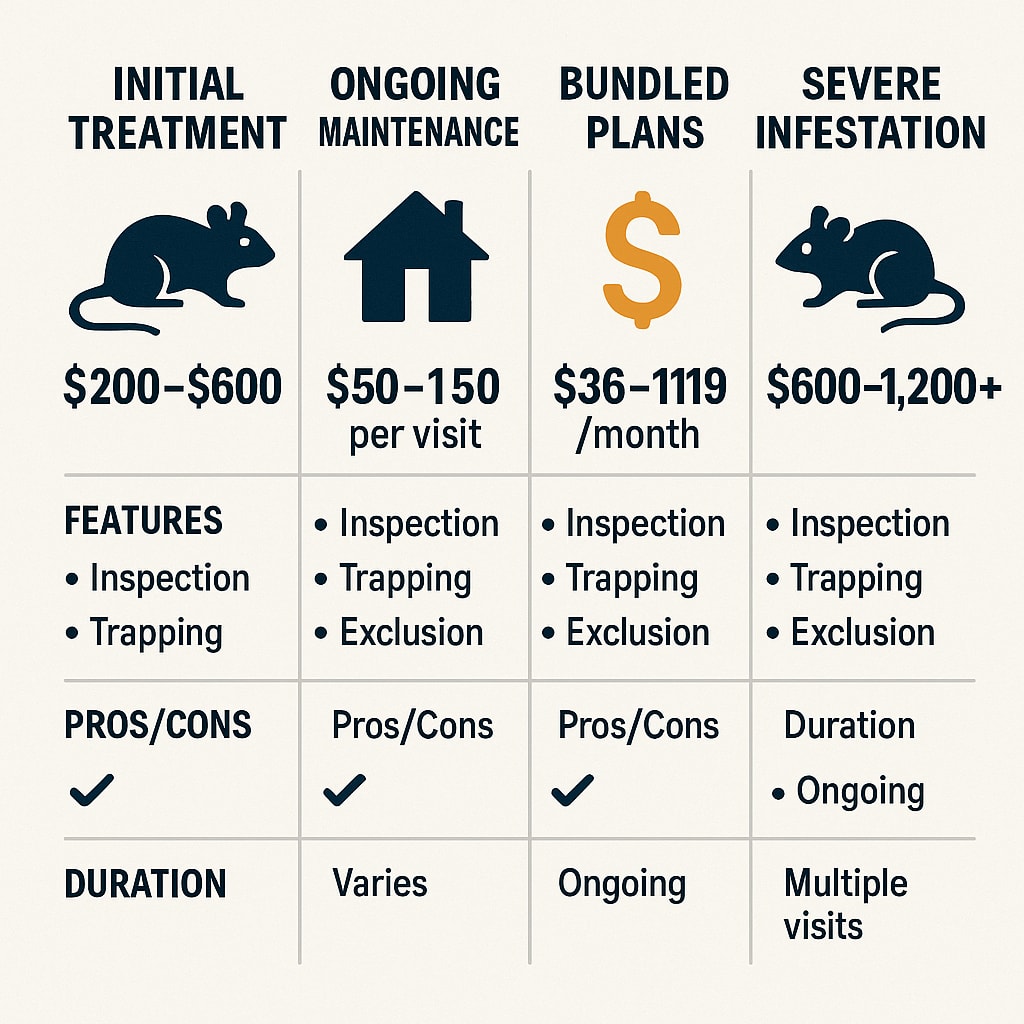 Rat Control Cost Brookhaven GA
