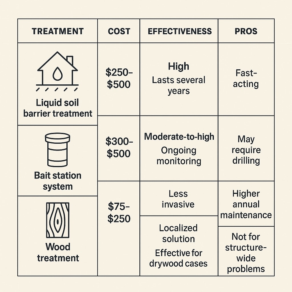 Termite control cost Smyrna, Georgia