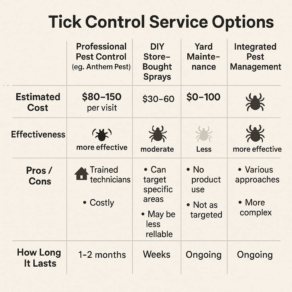 Tick Control Pricing in Johns Creek