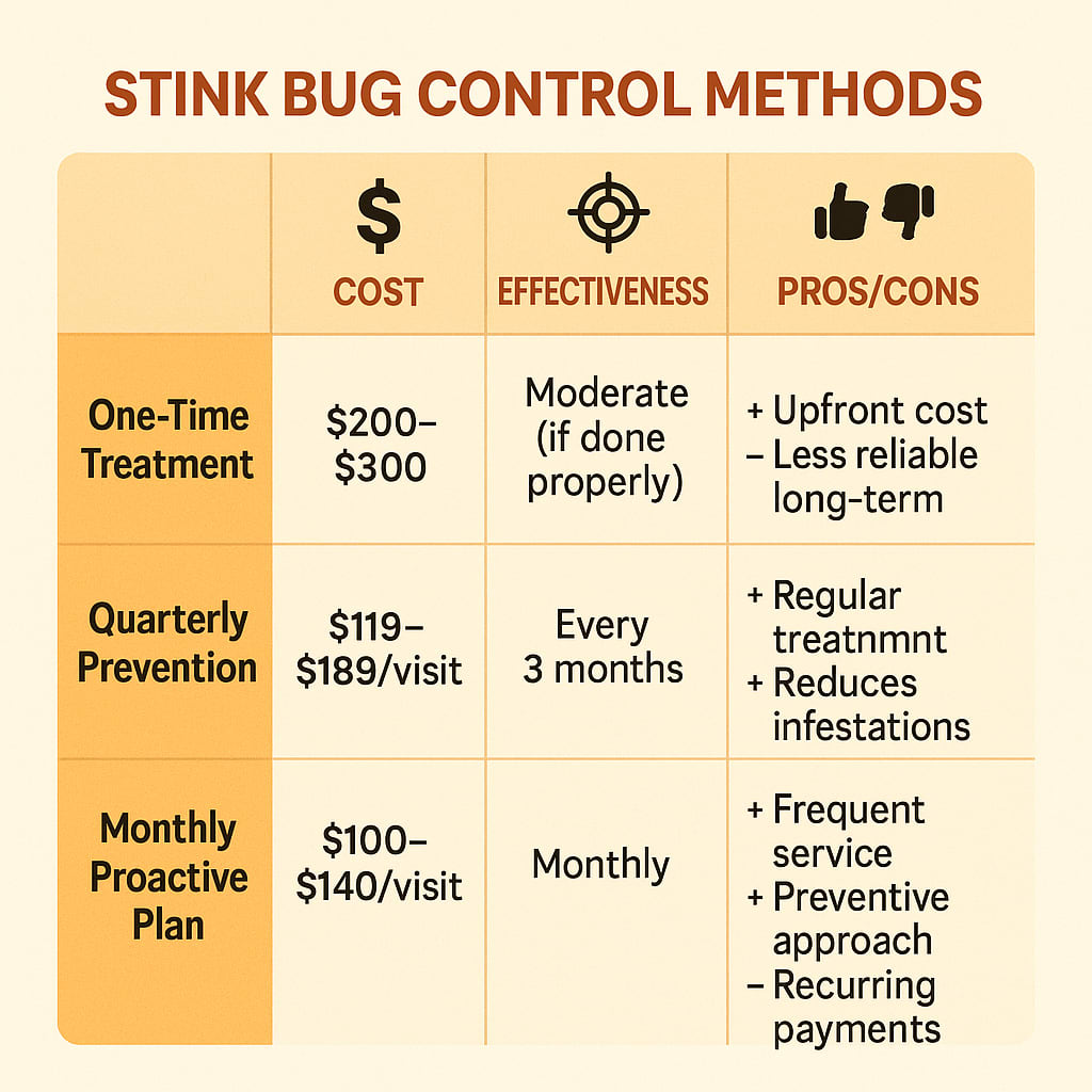 Cost of Stink Bug Control Vinings, GA