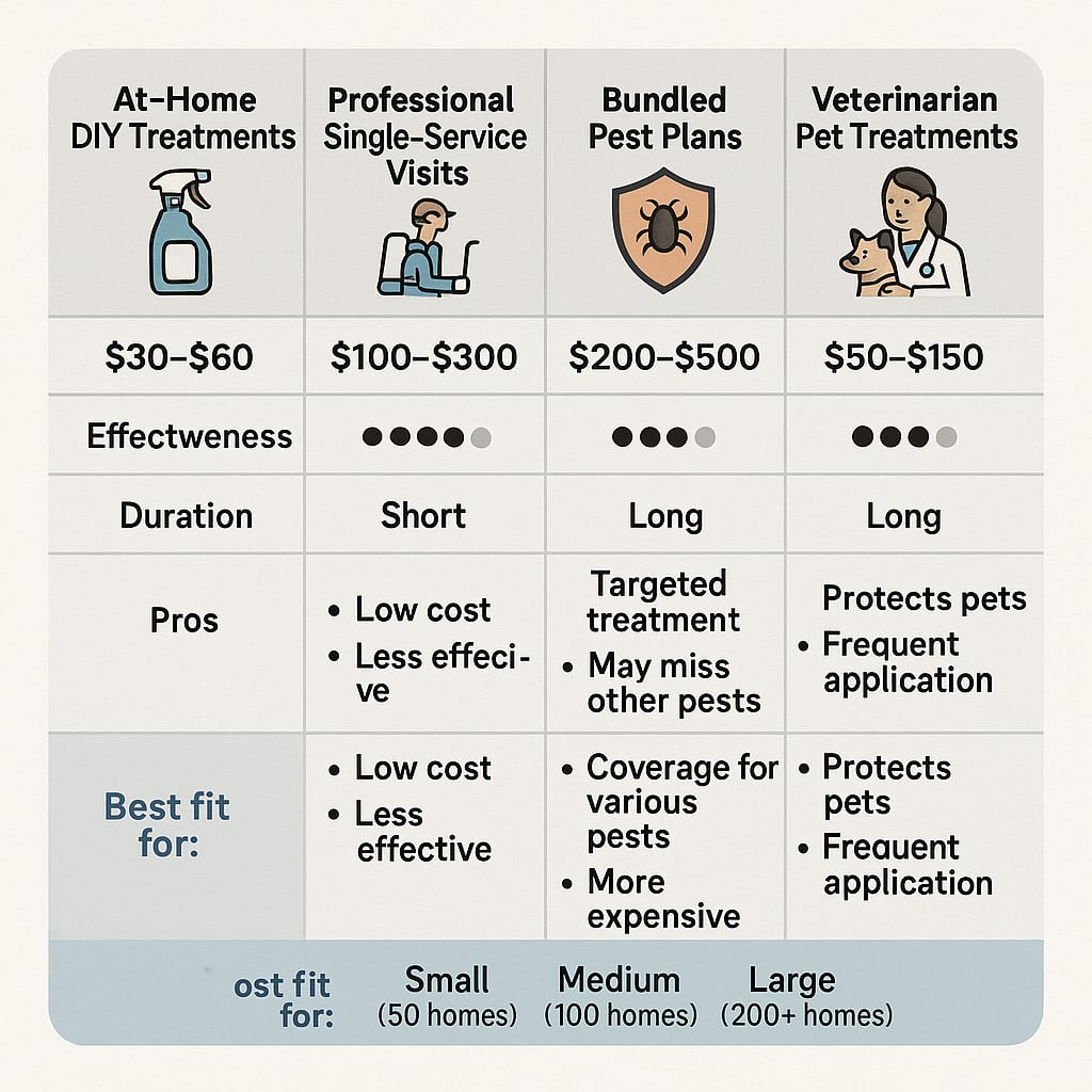 Cost of top rated flea control Alpharetta GA