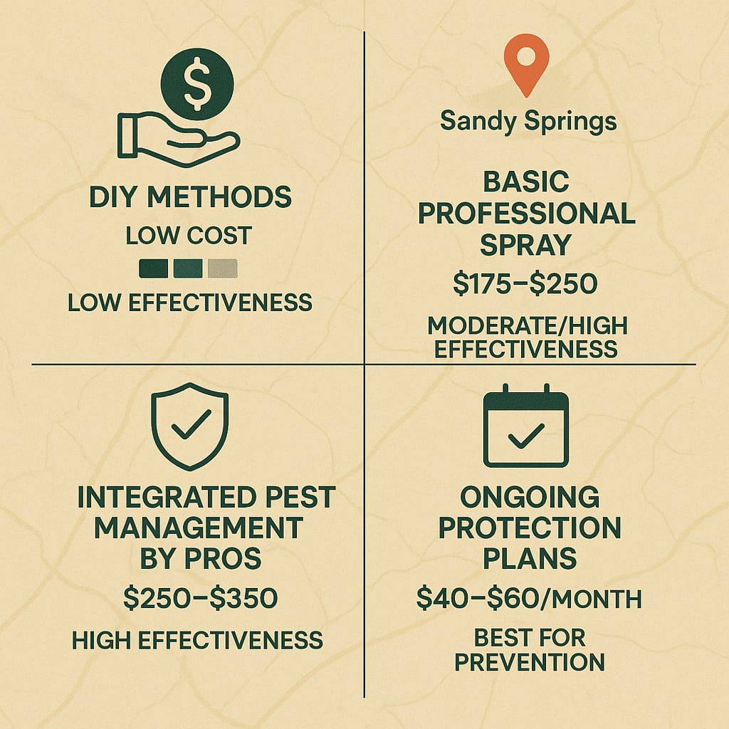 Cost of stink bug exterminator Sandy Springs Georgia