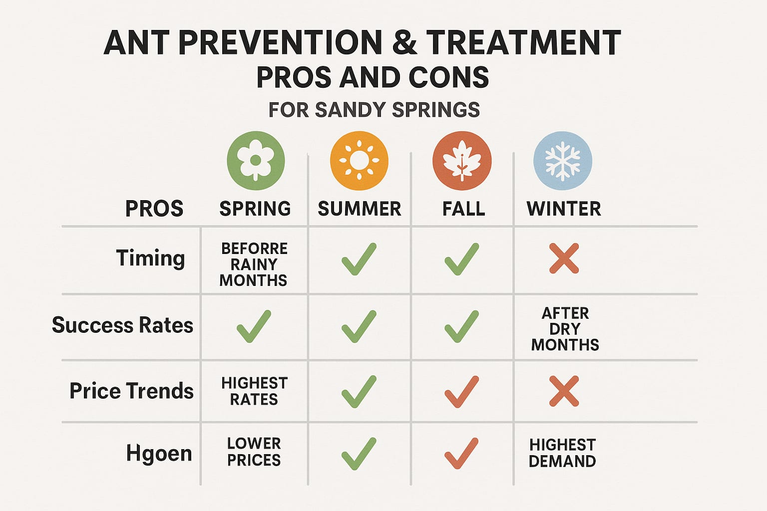 Act for the Best Results with Ant Control in Sandy Springs