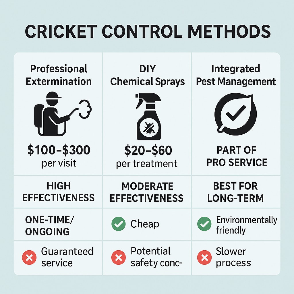 Cost of top rated cricket control Sandy Springs