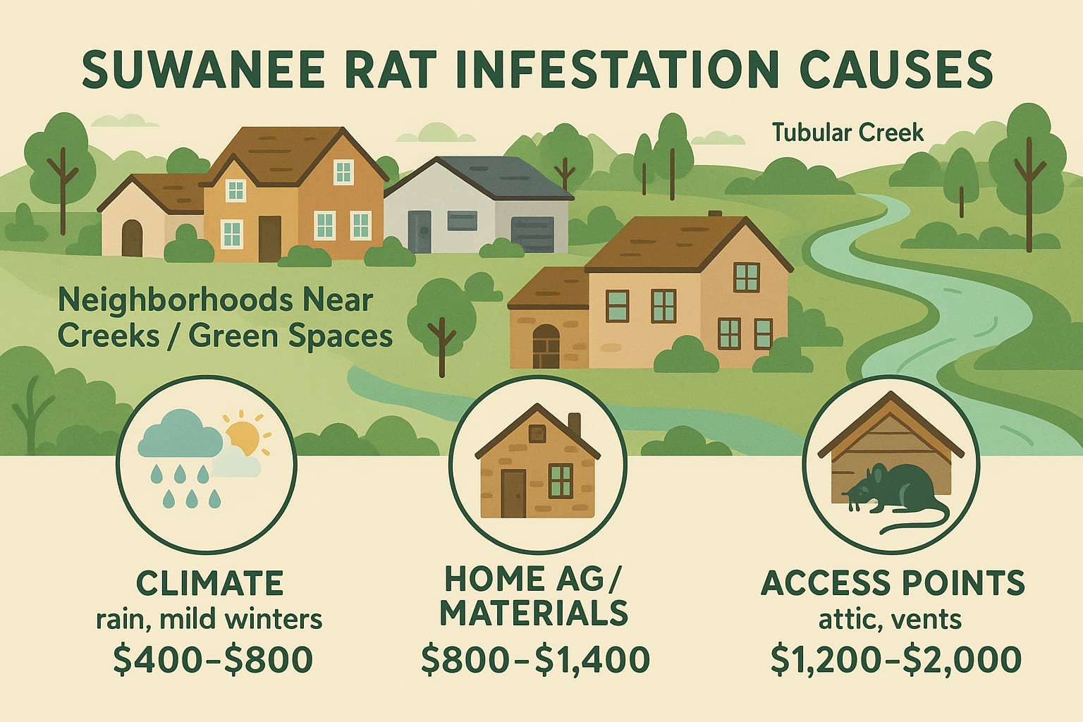 Smart Ways to Prevent Rats—And Keep Pest Control Costs Down in Suwanee