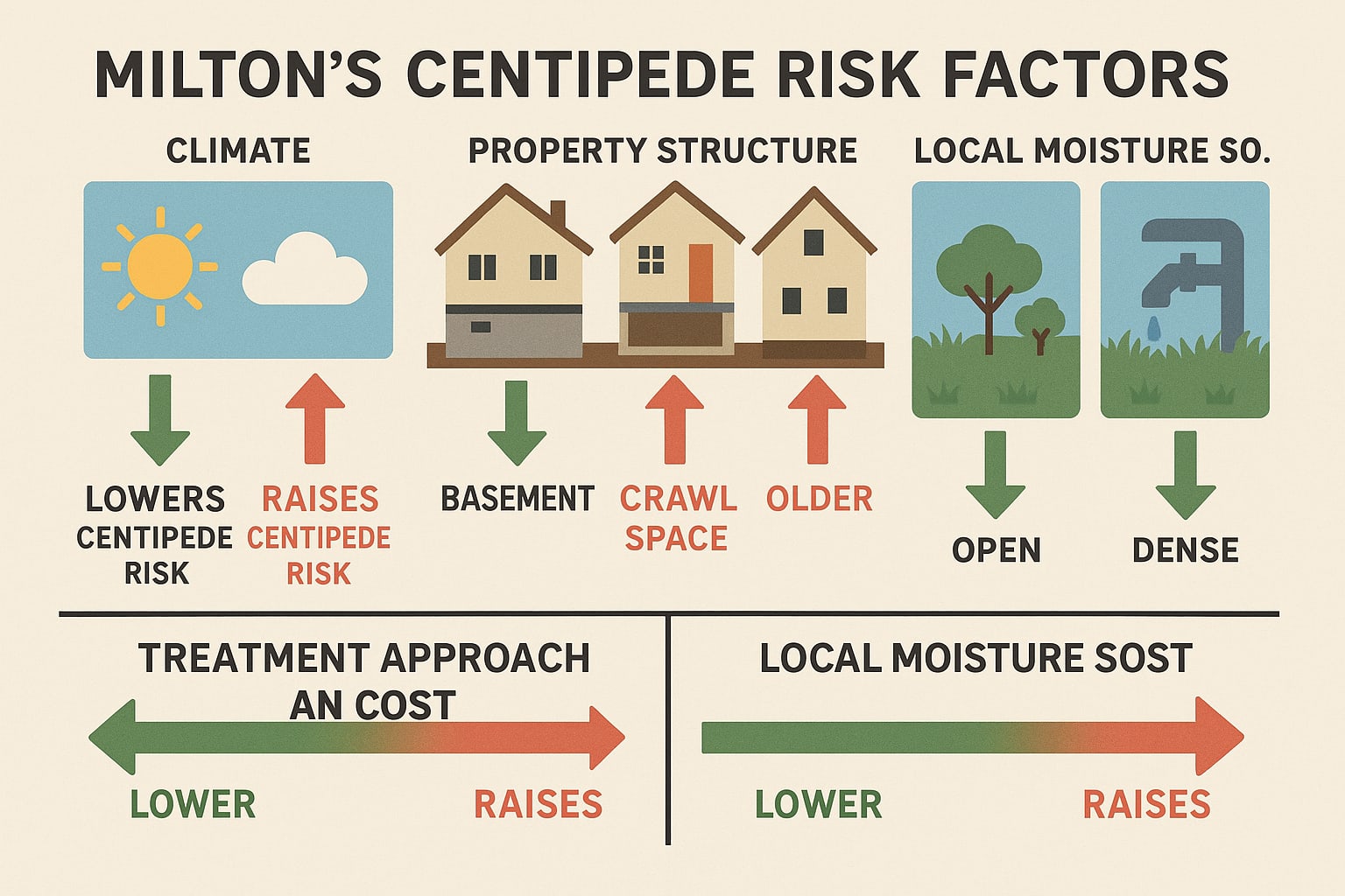 Practical Ways to Cut Down Centipede Problems in Milton