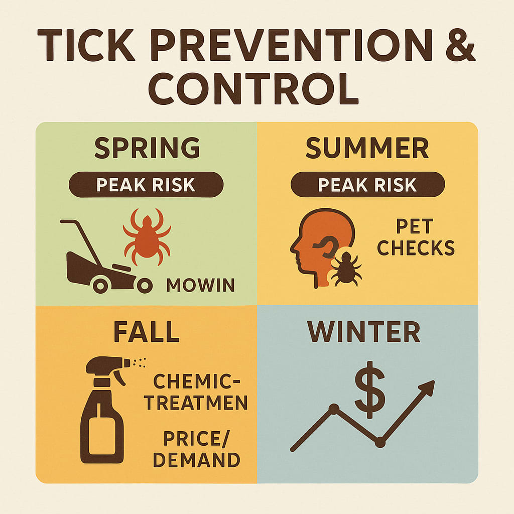 Tick prevention & control in Alpharetta