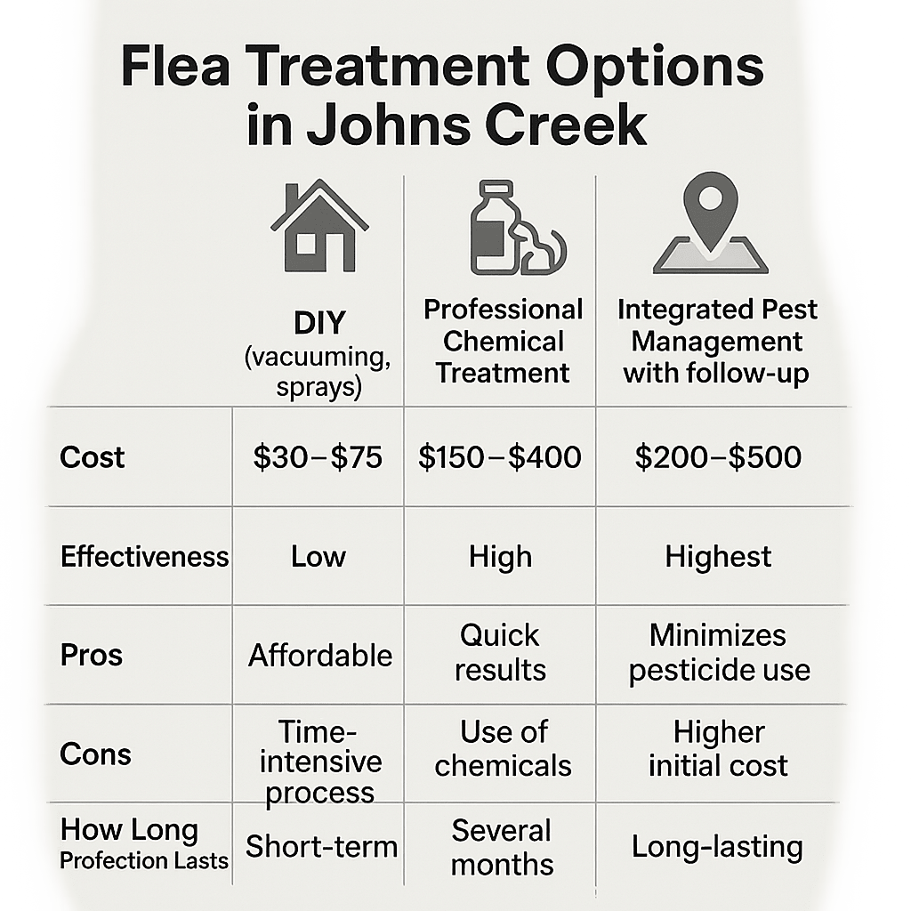 Flea exterminator near me prices in Johns Creek
