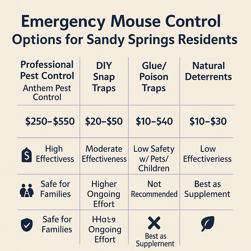 Emergency Mouse Control Sandy Springs