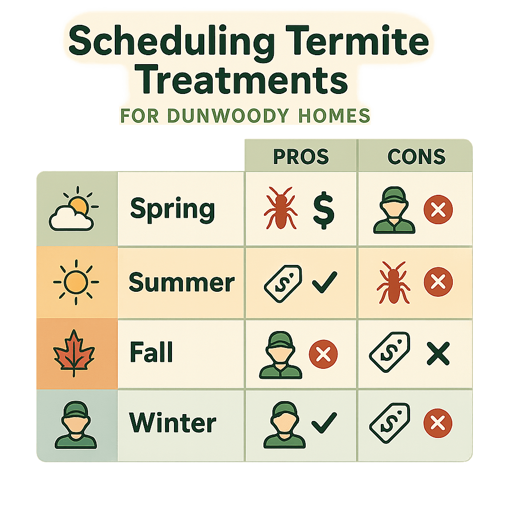 Get Ahead of Termite Season in Dunwoody