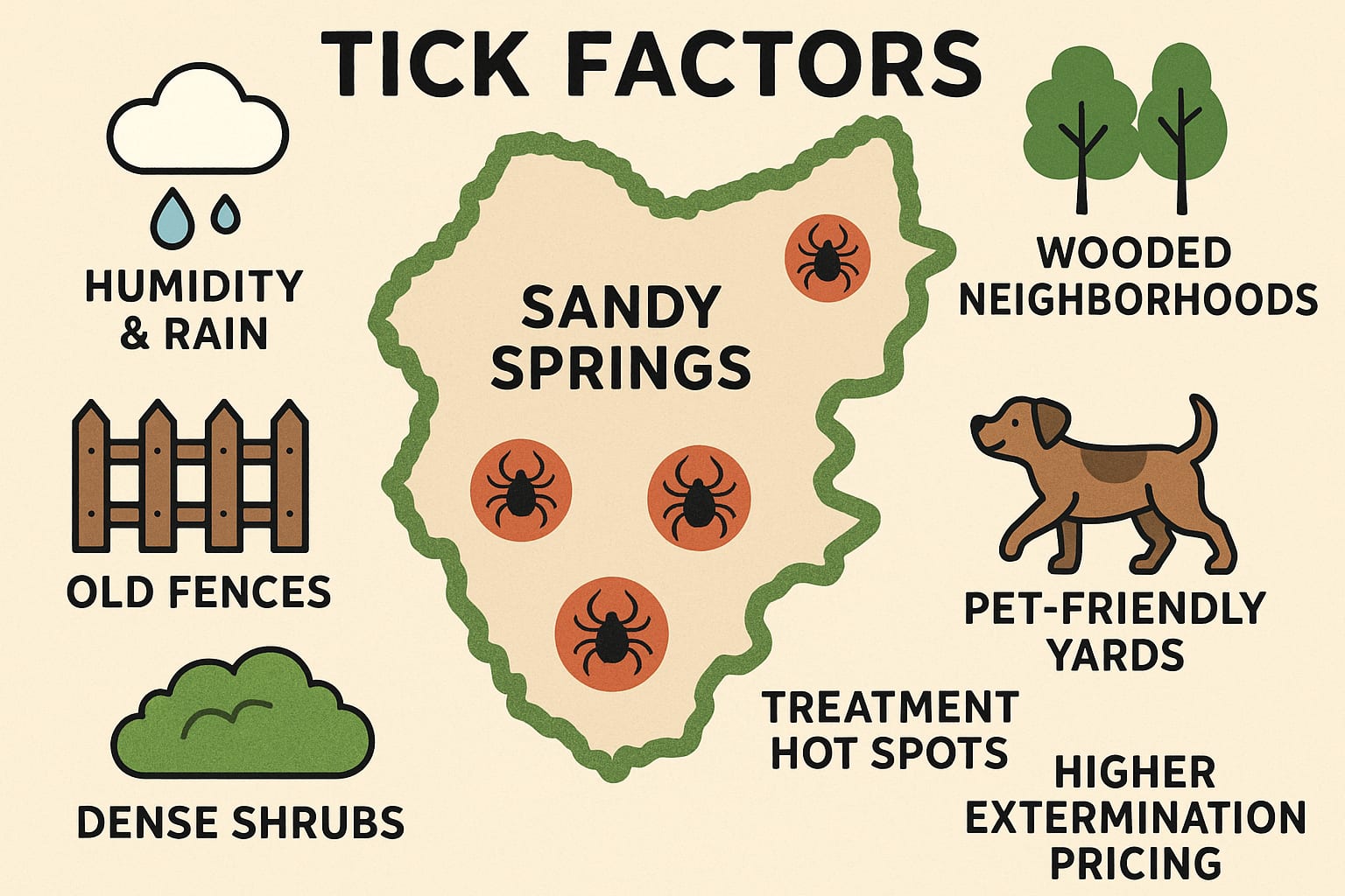 Keep Ticks Off Your Turf in Sandy Springs