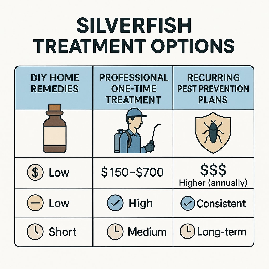 Cost of Silverfish Exterminator Roswell, GA