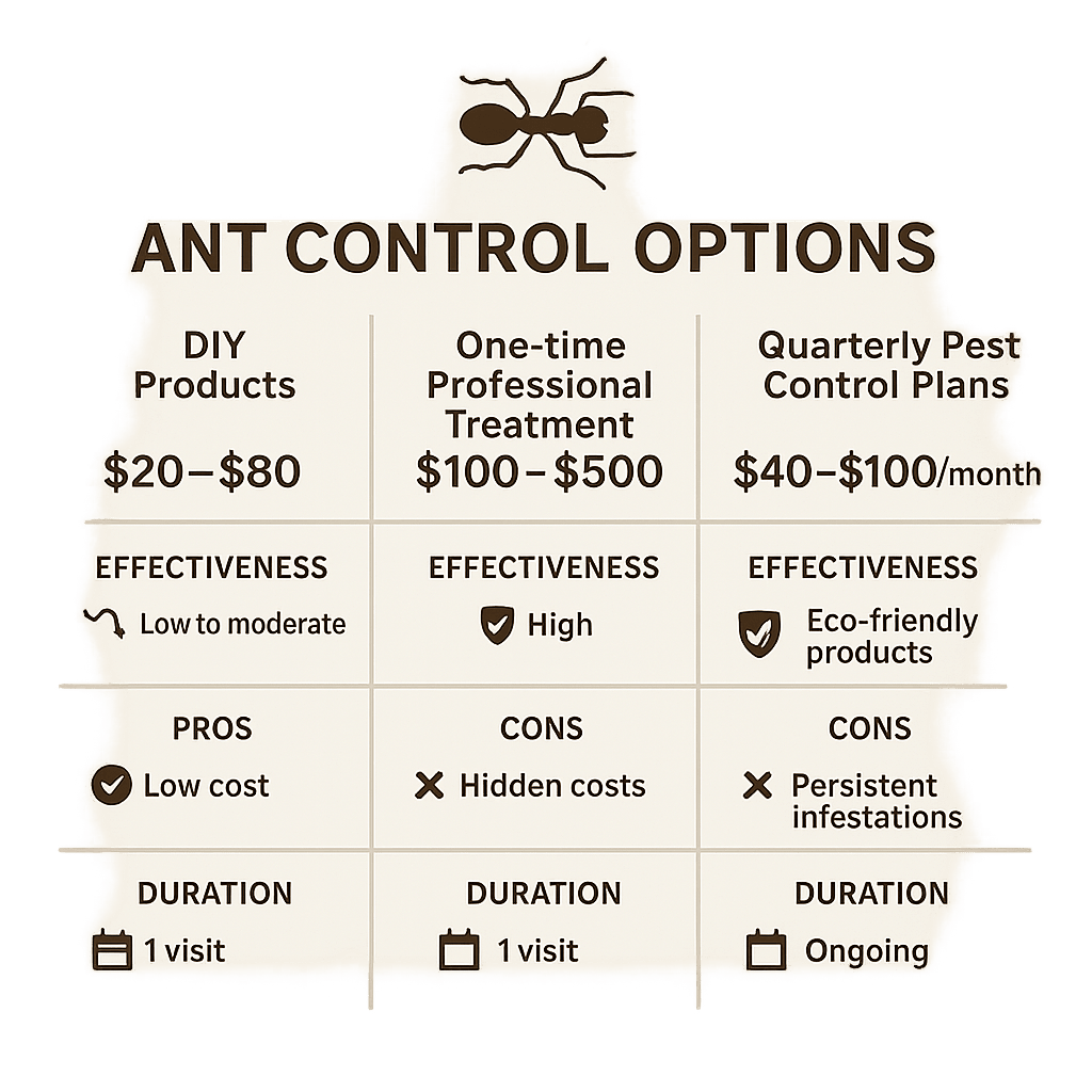 Price of top rated ant control Sandy Springs