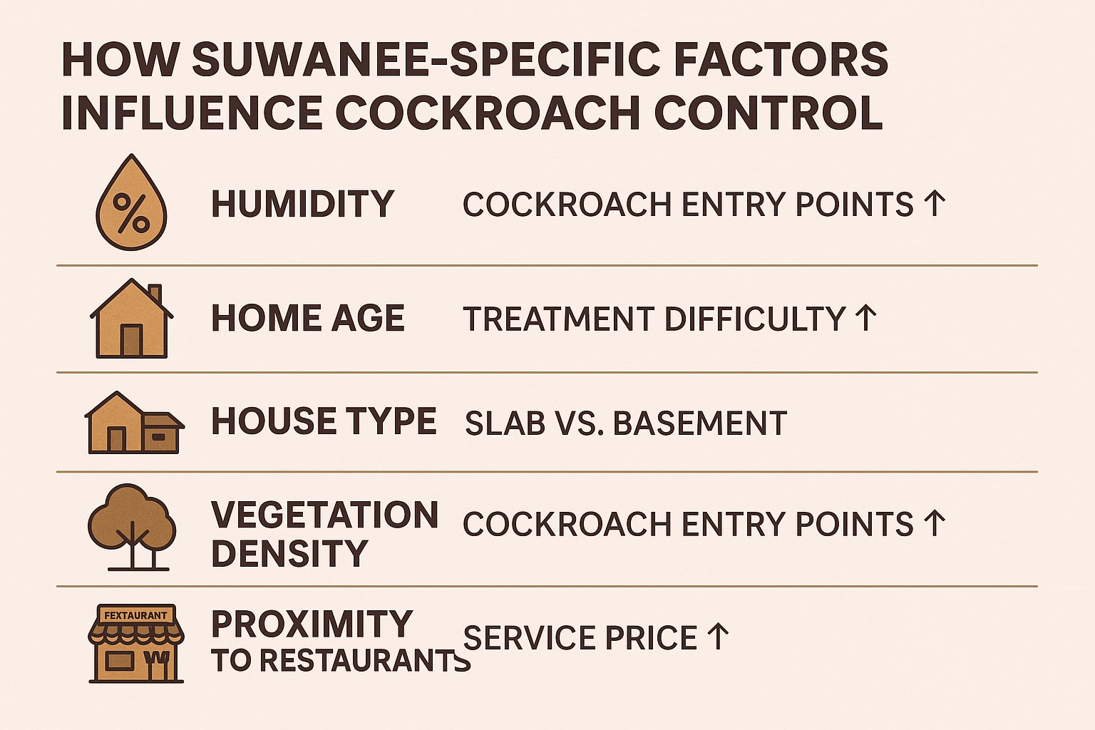 Keep Cockroaches (and Extra Costs) Out of Your Suwanee Home