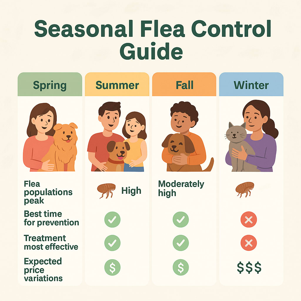 Seasonal Flea Control Guide in Johns Creek