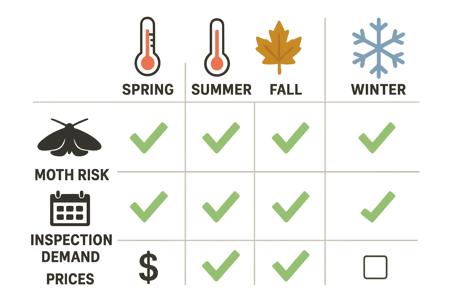 Schedule Your Moth Inspection in Johns Creek