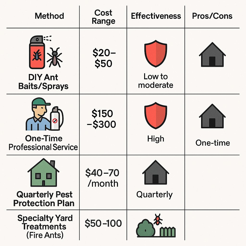 Cost of Ant Control Peachtree City, GA
