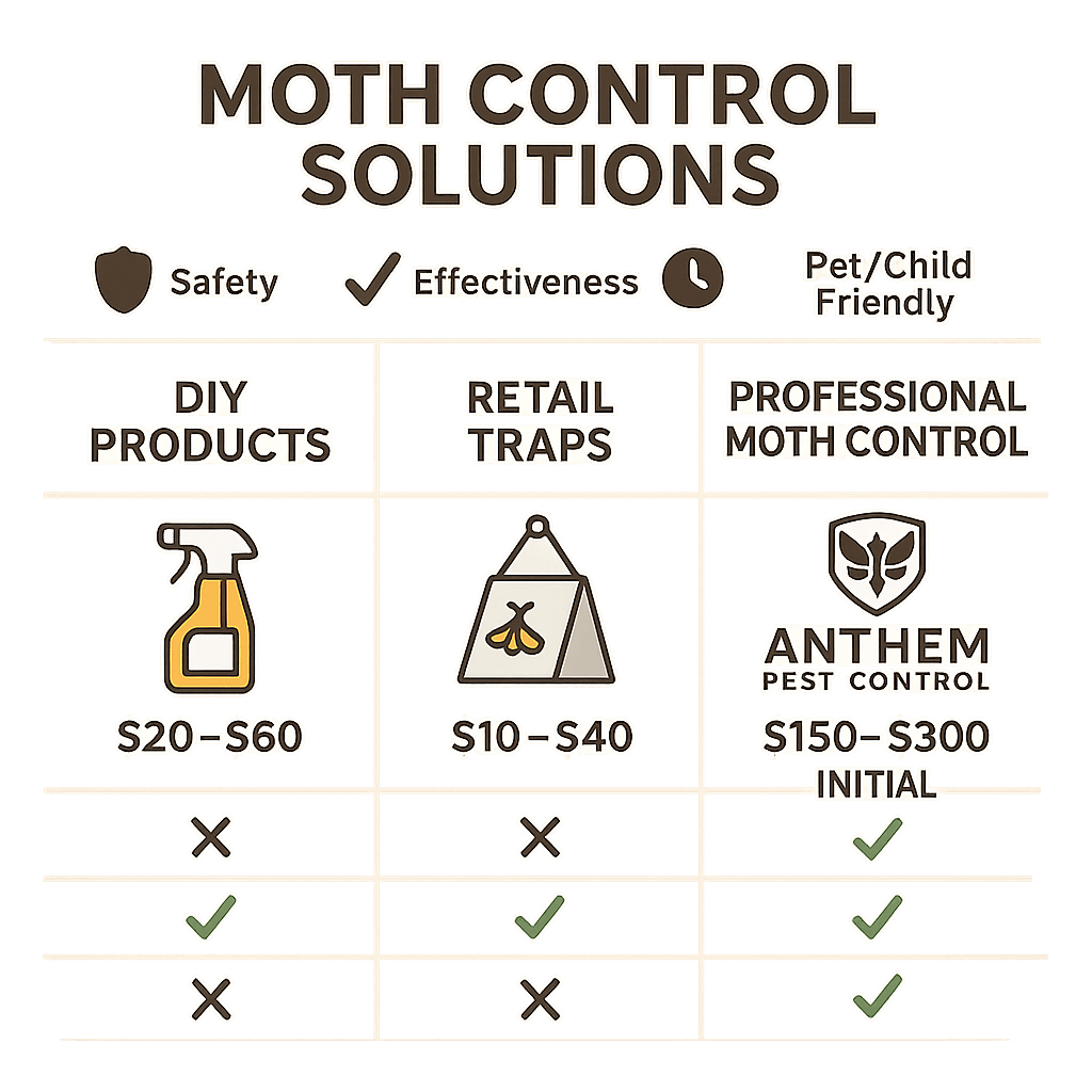 Price of top rated moth control Sandy Springs