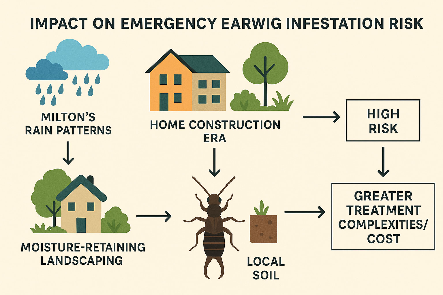 Impact on Emergency Earwig Infestation in Milton