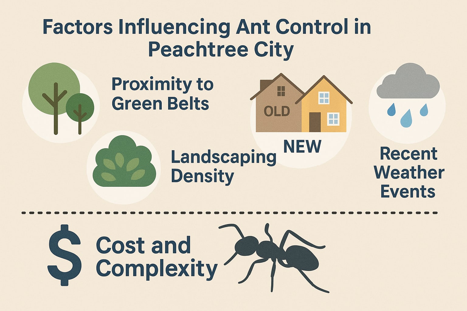 Ant prevention tips for Peachtree City homes