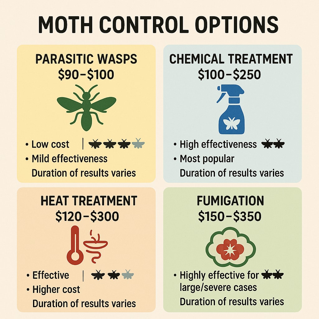 Moth control cost Smyrna, GA
