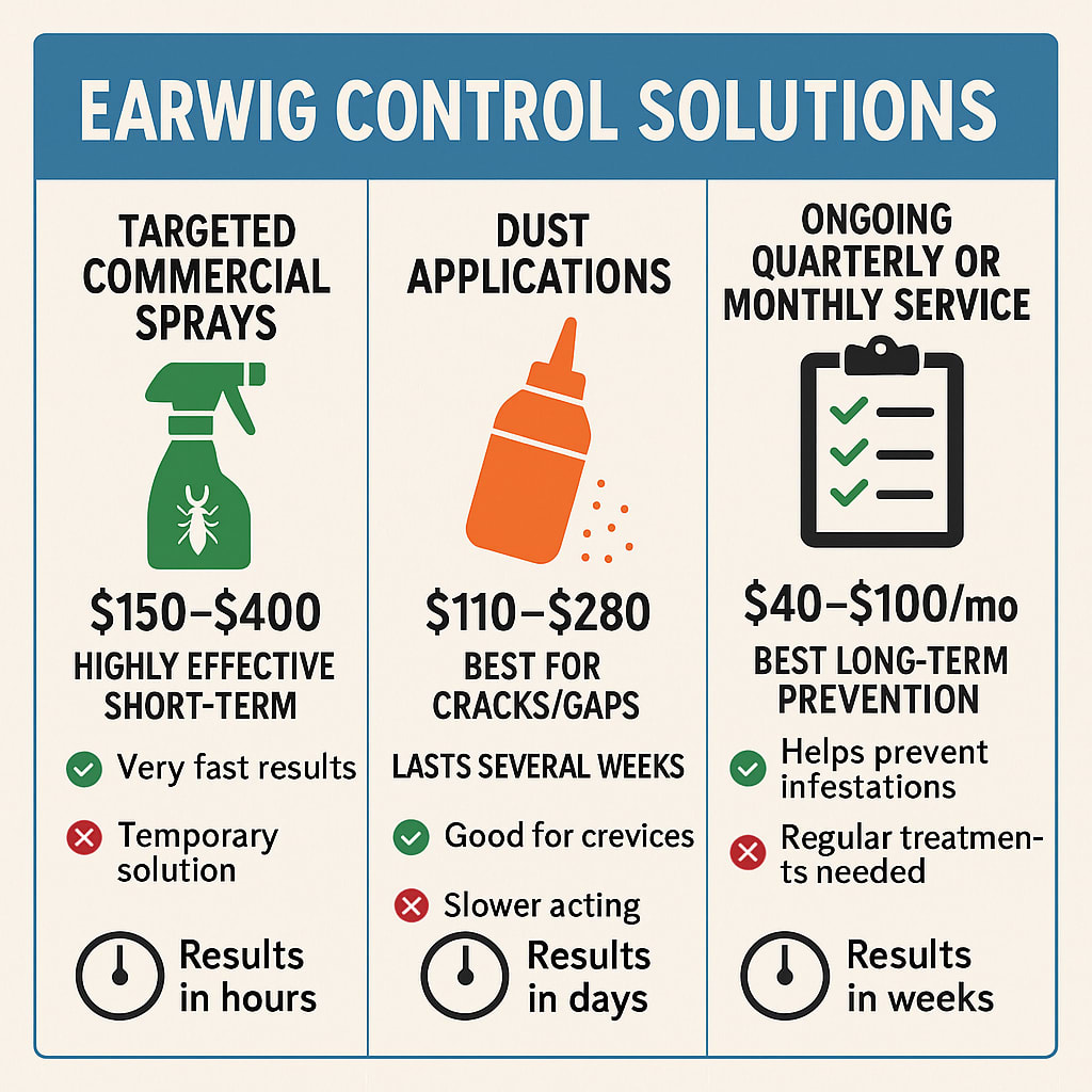 Earwig Control Cost Alpharetta