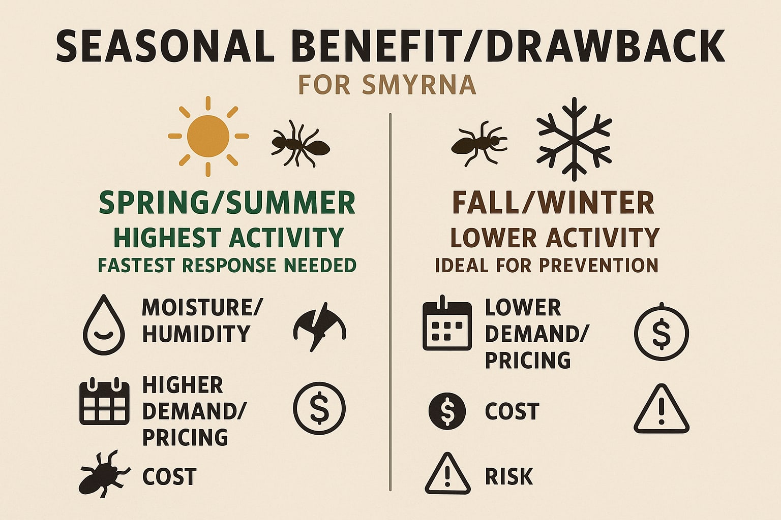 Best Time to Book Silverfish Treatments in Smyrna