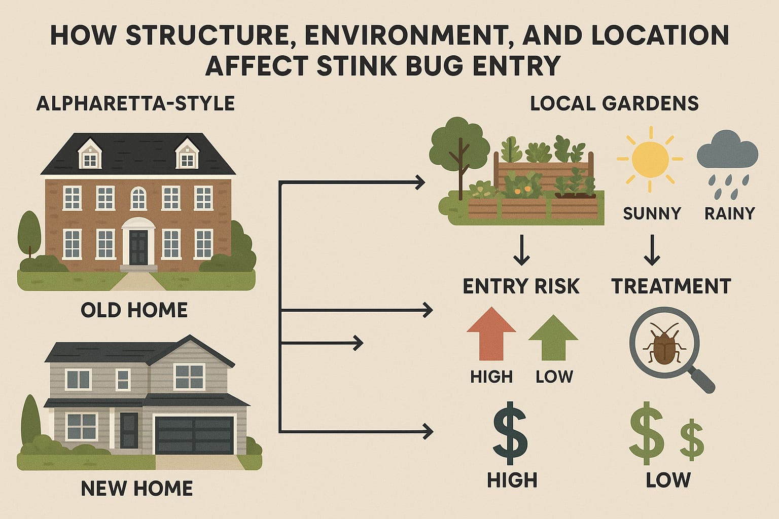 Prevent Stink Bug Problems and Save Money in Alpharetta