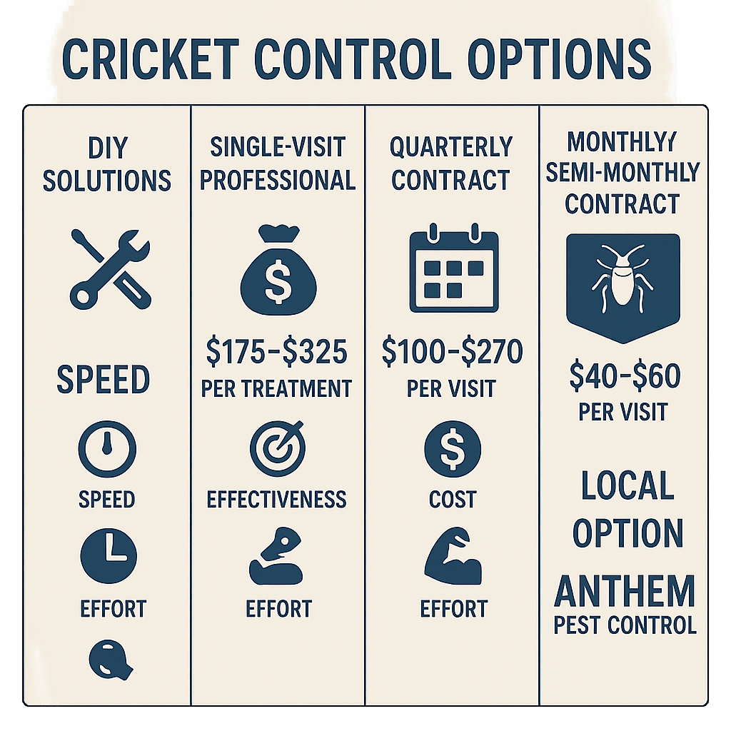 Cricket Control Sandy Springs Cricket Control Option