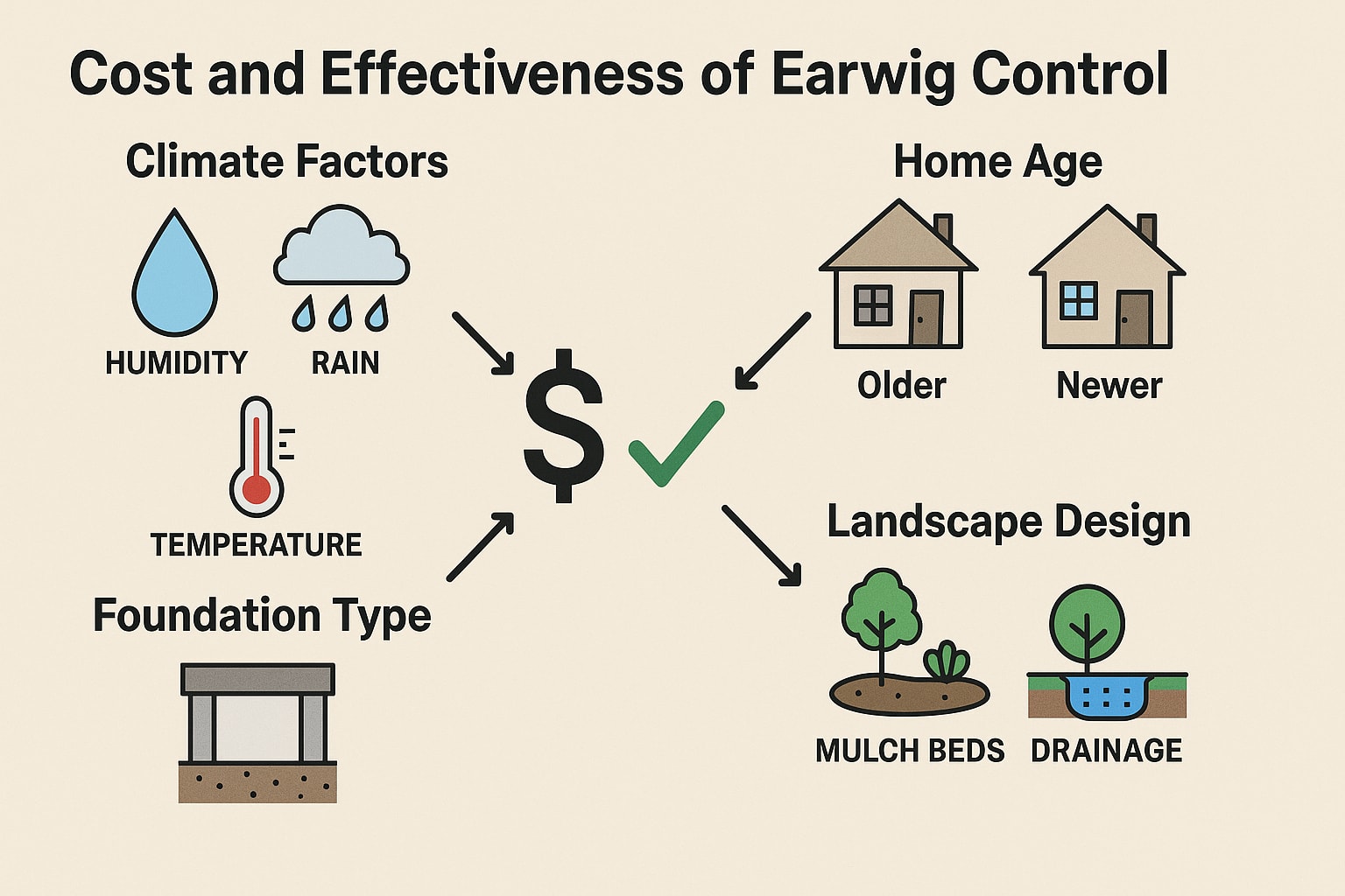 Cost and Effectiveness of Earwig Control in Peachtree City, GA