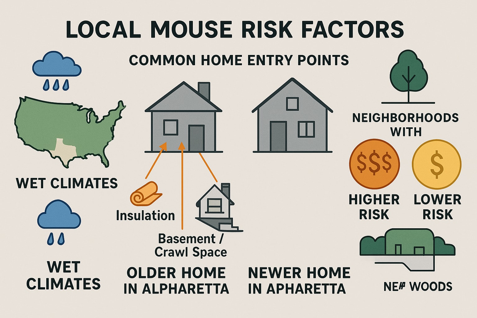 Mouse prevention tips for Alpharetta, GA homeowners