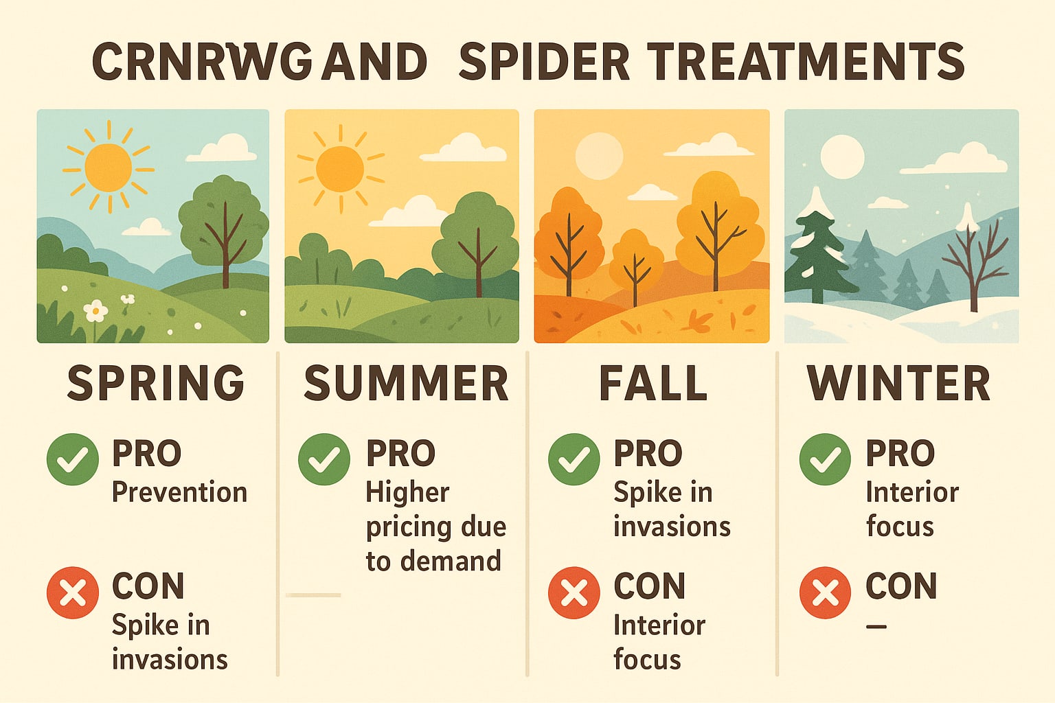 Right Time to Tackle Spiders in Johns Creek