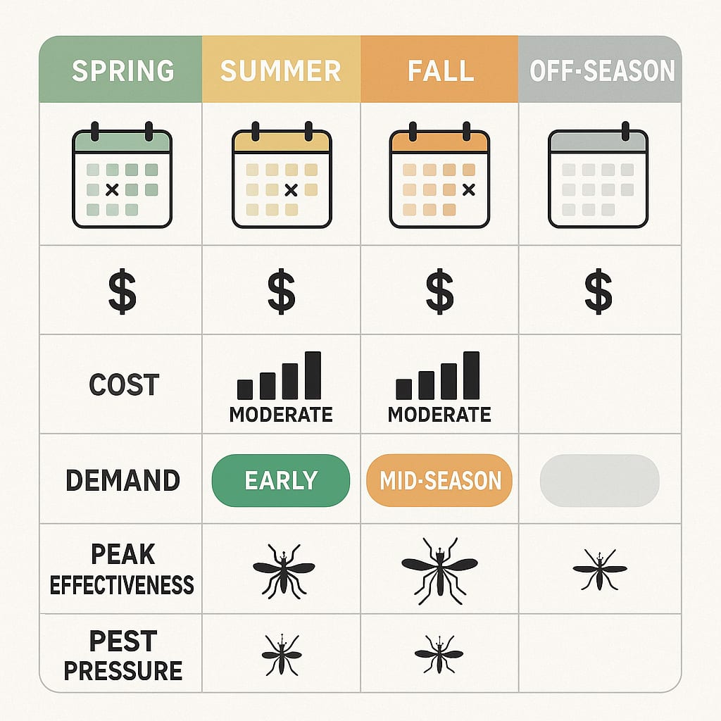 Mosquito Control Cost Peachtree City GA