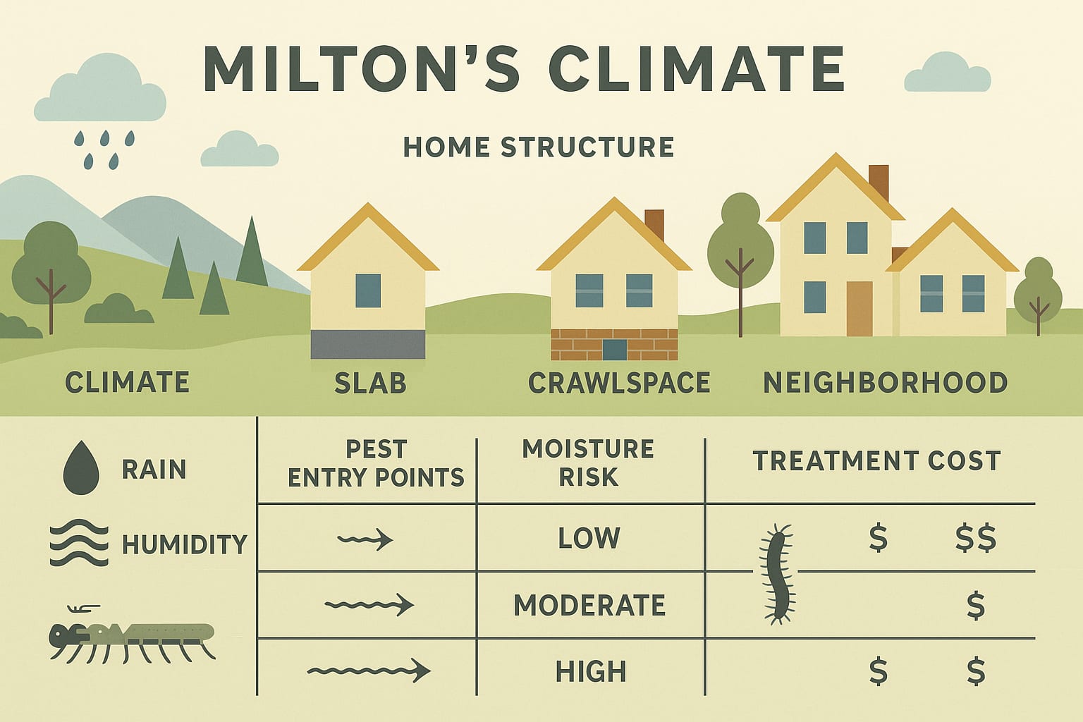 Keep Centipedes Out of Your Milton Home for Good
